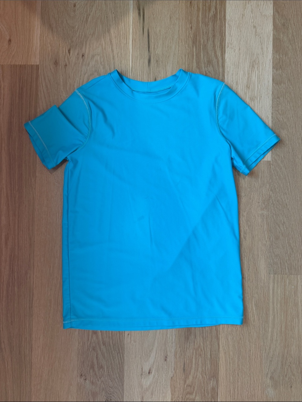 Primary Turquoise Crew Neck Short Sleeve Tee